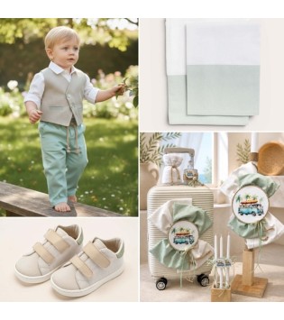 Πακέτο Βάπτισης Summer Vintage Van Πακέτο Βάπτισης Summer Vintage Van
