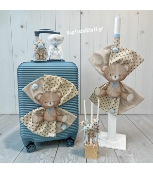 Σετ Βάπτισης Sweet Teddy Blue