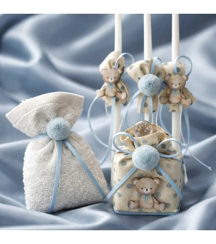 Λαδοσέτ Sweet Teddy Blue