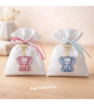 Πουγκί Μπρελόκ Ελεφαντάκι