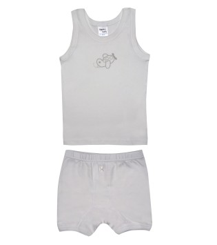 Pretty Baby Σετ Εσώρουχα Φανελάκι & Μποξεράκι Airplane