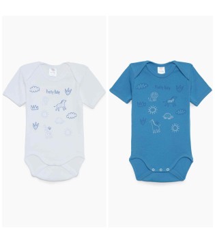 Pretty Baby Σετ Εσώρουχα Φορμάκια Κοντομάνικα