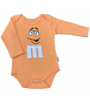 Κορμάκι Μακρυμάνικο M Boy Πορτοκαλί