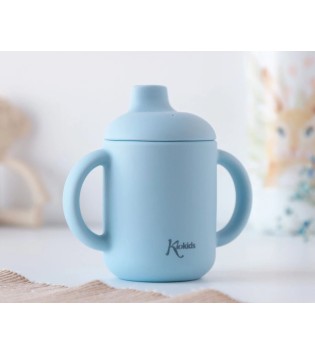 Εκπαιδευτικό Ποτηράκι Σιλικόνης 120ml Σιέλ