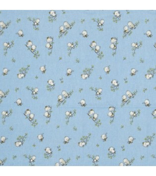 Πάνα Φανέλα Bebe Birds Sky Blue Πάνα Φανέλα Bebe Birds Sky Blue