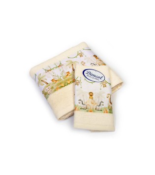 Σετ Πετσέτες Bebe Jungle Ekrou Σετ Πετσέτες Bebe Jungle Ekrou