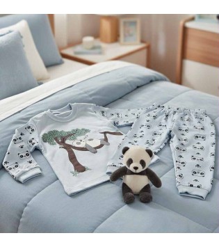 Βρεφικές Πιτζάμες Sleeping Panda