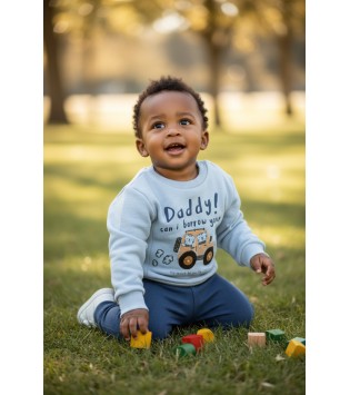 Βρεφικό Σετ Φόρμας Daddy Βρεφικό Σετ Φόρμας Daddy