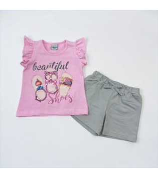 Βρεφικό Σετ Μακό Beautiful Shoes