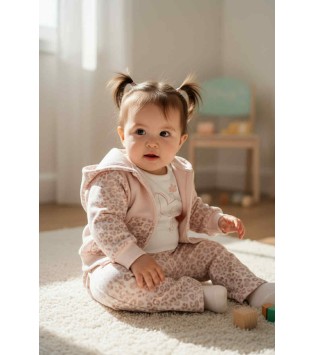 Βρεφικό Σετ Φόρμας Με Ζακέτα Jadore