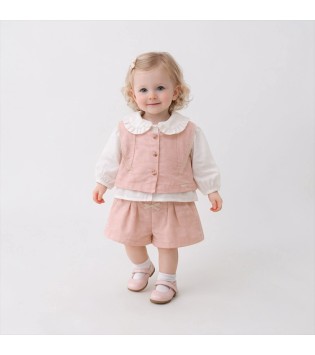 Βρεφικό Σετ 4 Τεμαχίων Vintage Chic