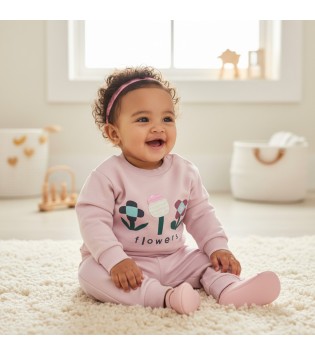 Βρεφικό Σετ Φόρμας Flowers