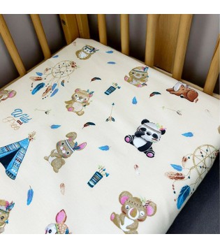 Σεντόνι Λίκνου Boho Σεντόνι Λίκνου Boho