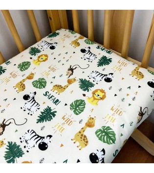 Σεντόνι Λίκνου Safari Εκρού Σεντόνι Λίκνου Safari Εκρού