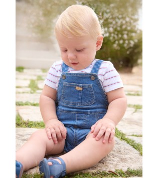 Mayoral Βρεφικό Σετ Σαλοπέτα Τζιν