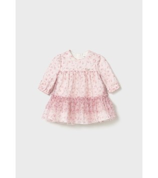 Mayoral Φόρεμα Με Τούλι Ροδοπέταλο Mayoral Φόρεμα Με Τούλι Ροδοπέταλο